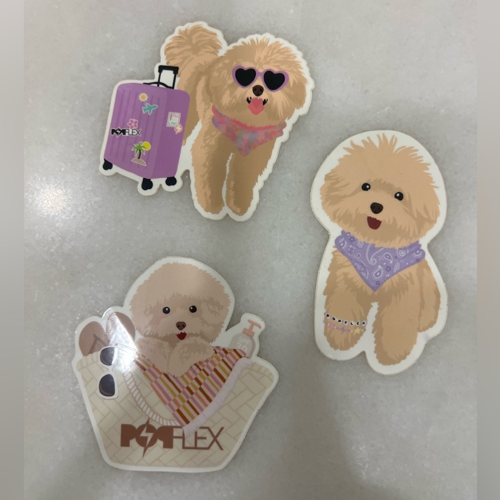 Popflex Dog Stickers